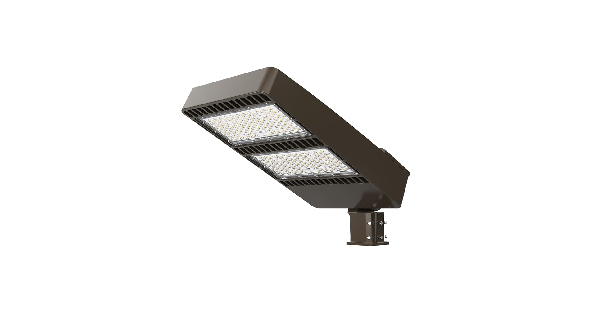 600W LED Parking Lot Light with Slip Fitter Mount,78000lm